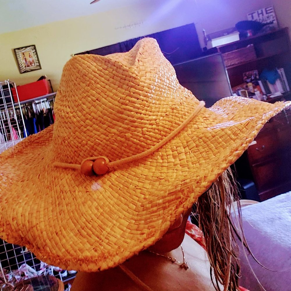 Dorfman Pacific Scala Straw  Woman's Beach Hat